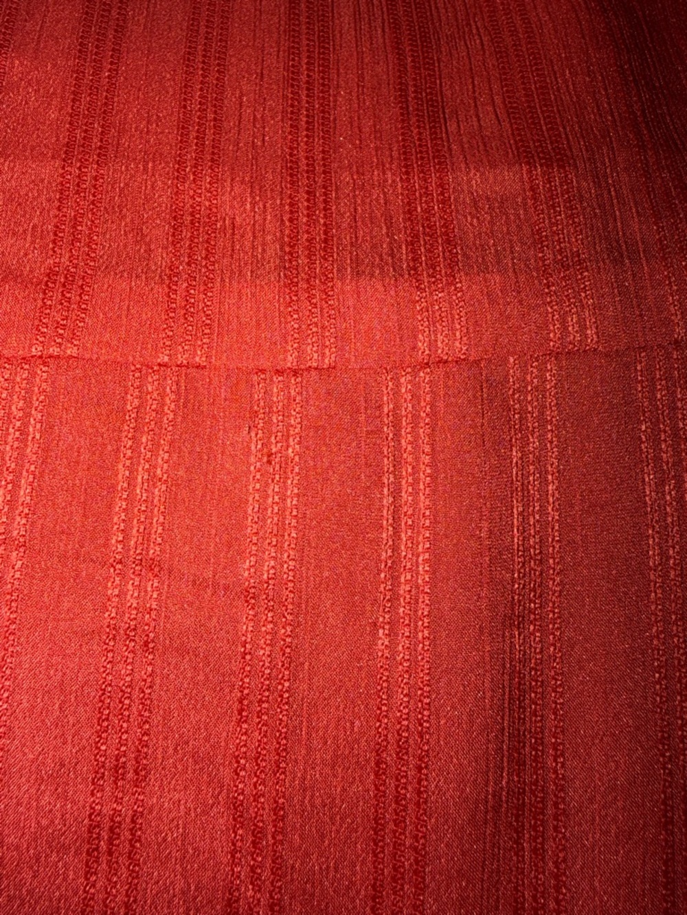 Skies Are Blue Red Shirt Dress Long Sleeve Button Front NWT Size Small - Picture 8 of 8